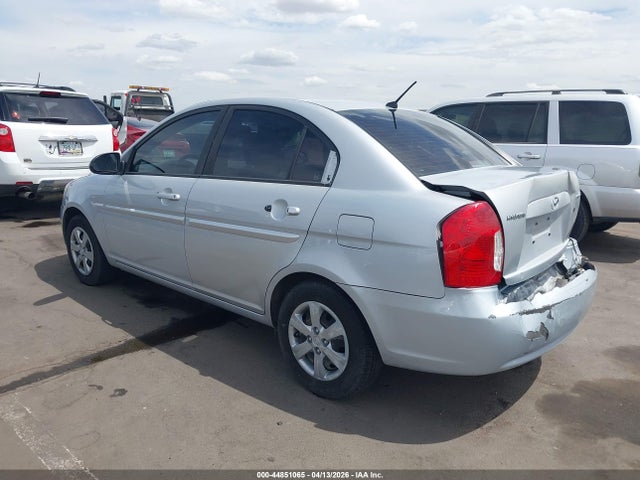 2008 Hyundai Accent Gls მანქანა იყიდება აუქციონზე, vin: KMHCN46C98U222835, აუქციონის ნომერი: 44851065