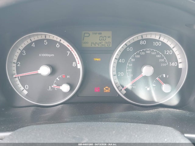 2008 Hyundai Accent Gls მანქანა იყიდება აუქციონზე, vin: KMHCN46C98U222835, აუქციონის ნომერი: 44851065