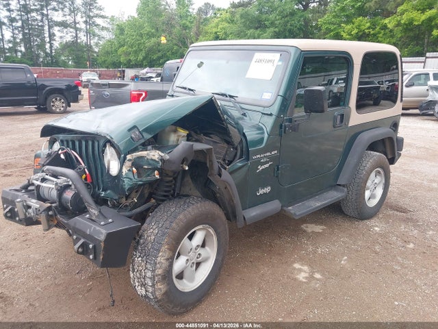 44851091 :رقم المزاد ، 1J4FA49S61P335124 vin ، 2001 Jeep Wrangler Sport مزاد بيع