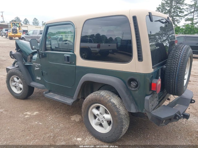 44851091 :رقم المزاد ، 1J4FA49S61P335124 vin ، 2001 Jeep Wrangler Sport مزاد بيع