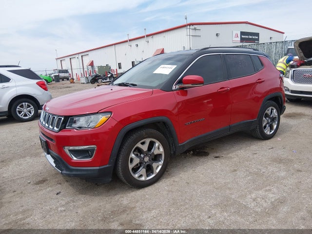 2020 Jeep Compass Limited Fwd მანქანა იყიდება აუქციონზე, vin: 3C4NJCCB4LT165977, აუქციონის ნომერი: 44851144
