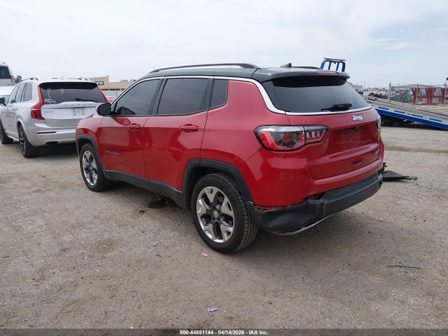 2020 Jeep Compass Limited Fwd მანქანა იყიდება აუქციონზე, vin: 3C4NJCCB4LT165977, აუქციონის ნომერი: 44851144