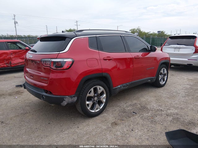 2020 Jeep Compass Limited Fwd მანქანა იყიდება აუქციონზე, vin: 3C4NJCCB4LT165977, აუქციონის ნომერი: 44851144