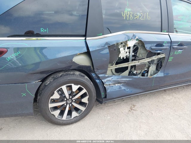 2025 Honda Odyssey Ex-l მანქანა იყიდება აუქციონზე, vin: 5FNRL6H61SB051117, აუქციონის ნომერი: 44851216