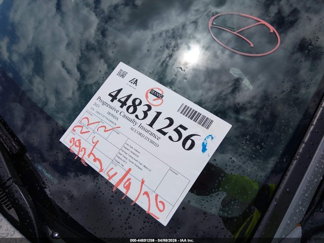 44851259 :رقم المزاد ، 1HGCY2F75SA060618 vin ، 2025 Honda Accord Hybrid Sport-l مزاد بيع