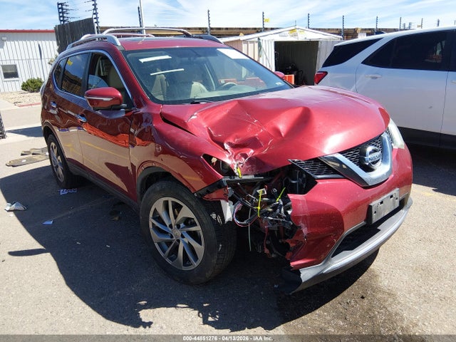 2015 Nissan Rogue Sl მანქანა იყიდება აუქციონზე, vin: 5N1AT2MV1FC841227, აუქციონის ნომერი: 44851276