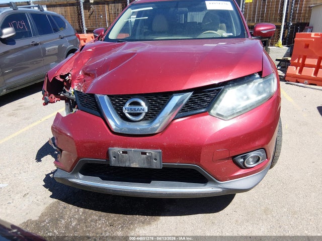2015 Nissan Rogue Sl მანქანა იყიდება აუქციონზე, vin: 5N1AT2MV1FC841227, აუქციონის ნომერი: 44851276