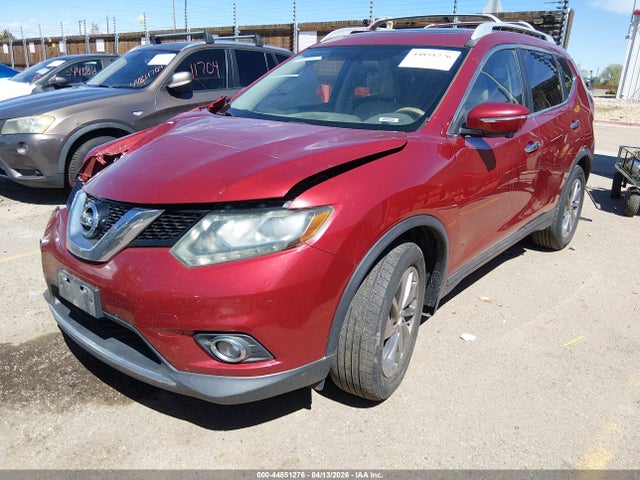 2015 Nissan Rogue Sl მანქანა იყიდება აუქციონზე, vin: 5N1AT2MV1FC841227, აუქციონის ნომერი: 44851276