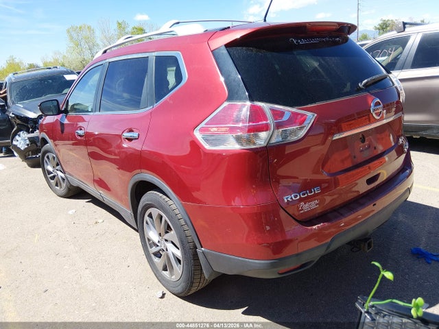 2015 Nissan Rogue Sl მანქანა იყიდება აუქციონზე, vin: 5N1AT2MV1FC841227, აუქციონის ნომერი: 44851276