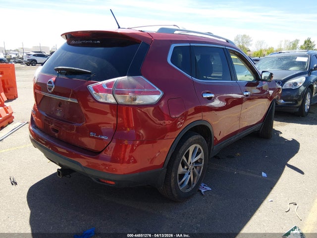2015 Nissan Rogue Sl მანქანა იყიდება აუქციონზე, vin: 5N1AT2MV1FC841227, აუქციონის ნომერი: 44851276