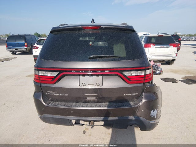 44851287 :رقم المزاد ، 1C4RDHDG4GC330475 vin ، 2016 Dodge Durango Limited مزاد بيع