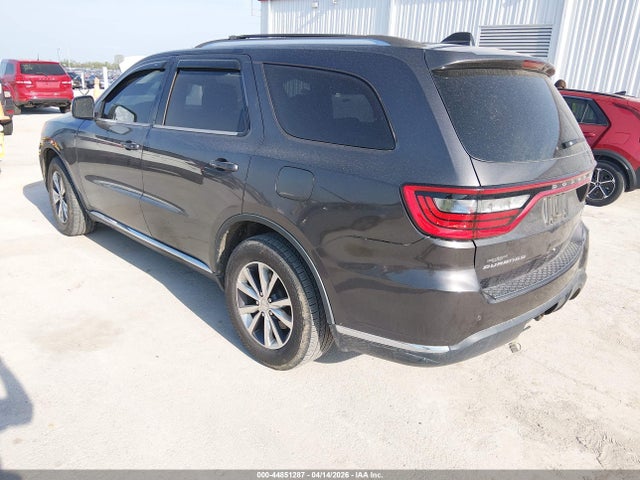 44851287 :رقم المزاد ، 1C4RDHDG4GC330475 vin ، 2016 Dodge Durango Limited مزاد بيع