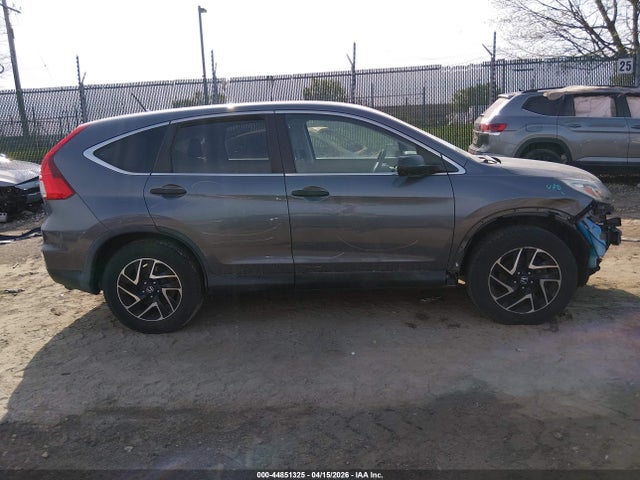 2016 Honda Cr-v Se მანქანა იყიდება აუქციონზე, vin: 2HKRM4H42GH728409, აუქციონის ნომერი: 44851325