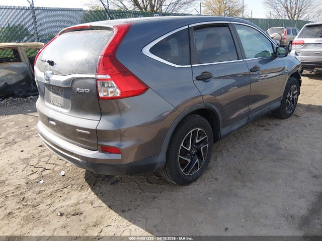 2016 Honda Cr-v Se მანქანა იყიდება აუქციონზე, vin: 2HKRM4H42GH728409, აუქციონის ნომერი: 44851325