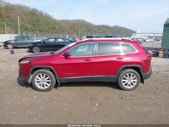 44851328 :رقم المزاد ، 1C4PJMDSXGW194395 vin ، 2016 Jeep Cherokee Limited مزاد بيع