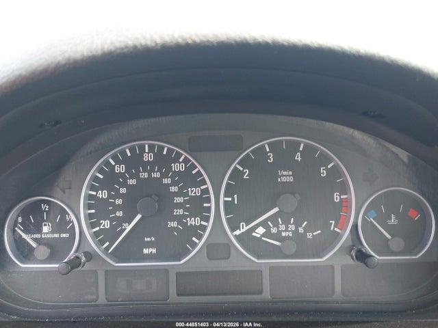 Aukcja sprzedaży 2001 Bmw 330i, vin: WBAAV53401JR80033, numer aukcji: 44851403