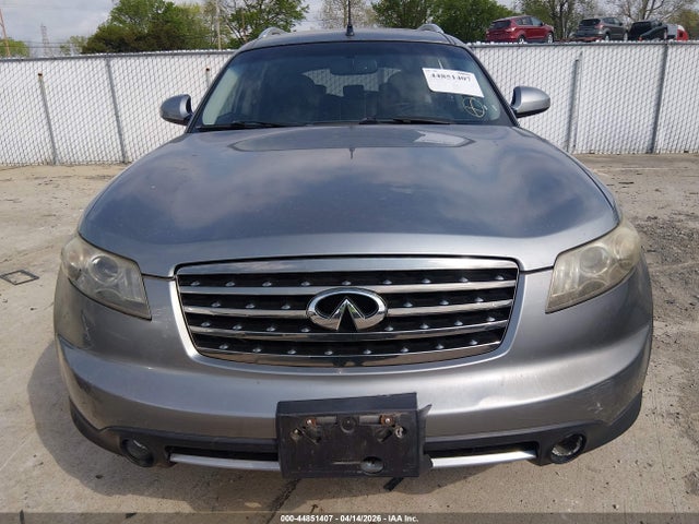 Aukcja sprzedaży 2006 Infiniti Fx35, vin: JNRAS08WX6X204750, numer aukcji: 44851407
