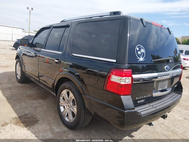 2015 Ford Expedition Platinum მანქანა იყიდება აუქციონზე, vin: 1FMJU1LTXFEF50060, აუქციონის ნომერი: 44851470