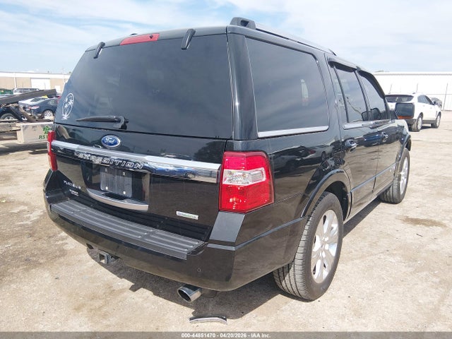 2015 Ford Expedition Platinum მანქანა იყიდება აუქციონზე, vin: 1FMJU1LTXFEF50060, აუქციონის ნომერი: 44851470