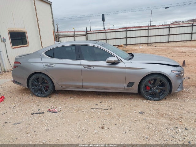 44851599 :رقم المزاد ، KMTG54TE9PU116204 vin ، 2023 Genesis G70 3.3t Rwd مزاد بيع