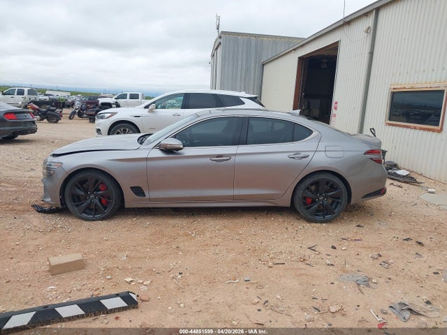 44851599 :رقم المزاد ، KMTG54TE9PU116204 vin ، 2023 Genesis G70 3.3t Rwd مزاد بيع