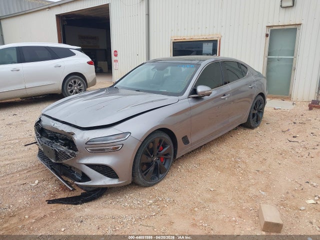 44851599 :رقم المزاد ، KMTG54TE9PU116204 vin ، 2023 Genesis G70 3.3t Rwd مزاد بيع