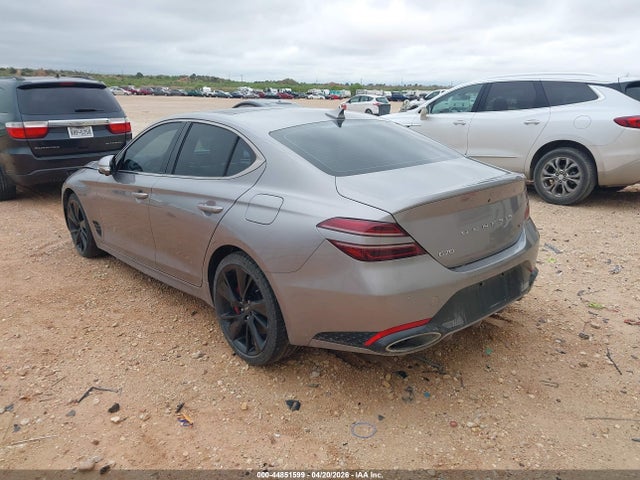 44851599 :رقم المزاد ، KMTG54TE9PU116204 vin ، 2023 Genesis G70 3.3t Rwd مزاد بيع