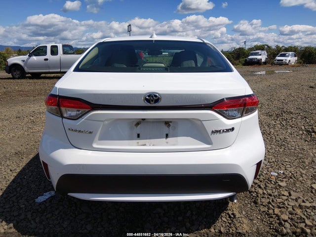 2022 Toyota Corolla Hybrid Le მანქანა იყიდება აუქციონზე, vin: JTDEAMDE6N3012174, აუქციონის ნომერი: 44851682