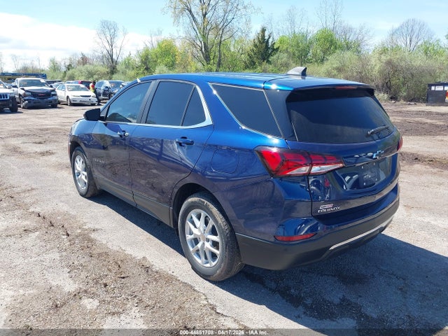 44851708 :رقم المزاد ، 3GNAXKEV3NL249250 vin ، 2022 Chevrolet Equinox Fwd Lt مزاد بيع