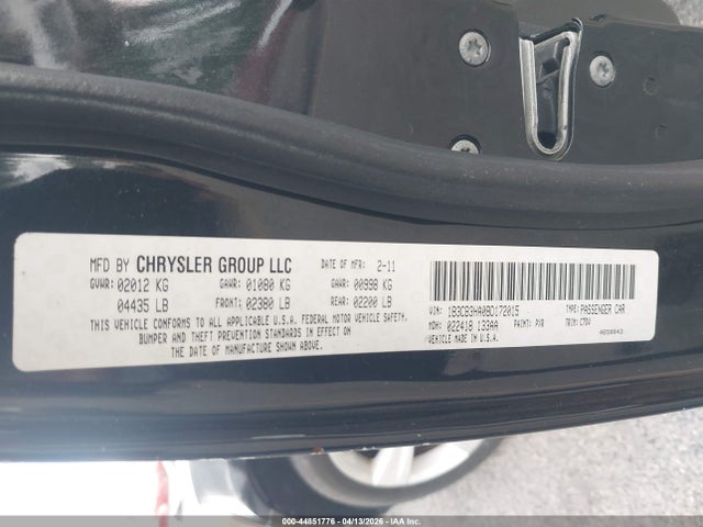 Продаж на аукціоні авто 2011 Dodge Caliber Mainstreet, vin: 1B3CB3HA0BD172015, номер лоту: 44851776