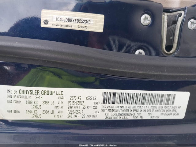 2014 JEEP COMPASS 1C4NJDBBXED652343 Photo 8