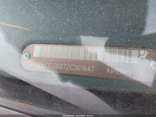 Aukcja sprzedaży 2002 Nissan Frontier Xe, vin: 1N6DD26S72C301647, numer aukcji: 44851805