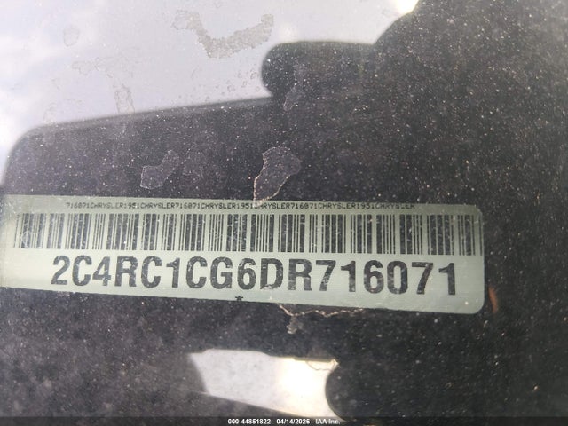 Продажа на аукционе авто 2013 Chrysler Town & Country Touring-l, vin: 2C4RC1CG6DR716071, номер лота: 44851822