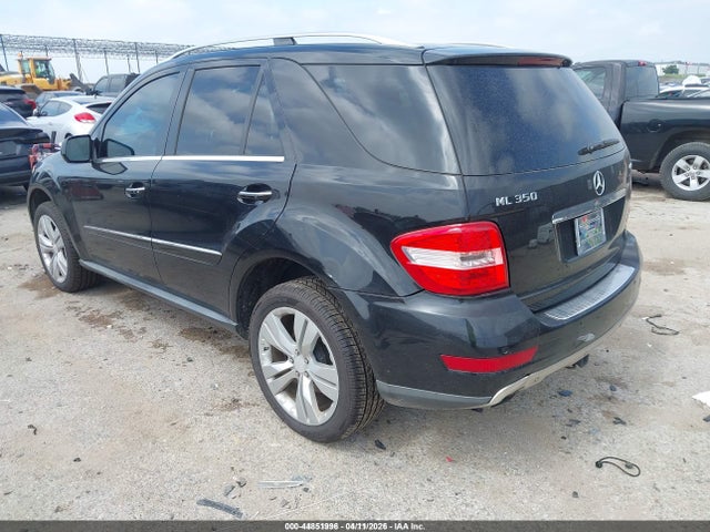 Aukcja sprzedaży 2009 Mercedes-benz Ml 350 4matic, vin: 4JGBB86E09A522070, numer aukcji: 44851996