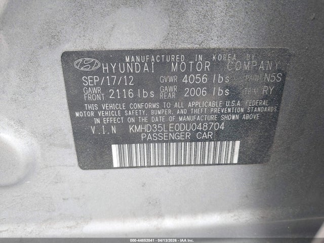 2013 HYUNDAI ELANTRA GT KMHD35LE0DU048704 Photo 8