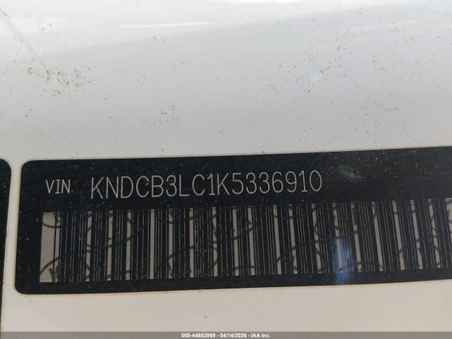 Продаж на аукціоні авто 2019 Kia Niro Lx, vin: KNDCB3LC1K5336910, номер лоту: 44852069