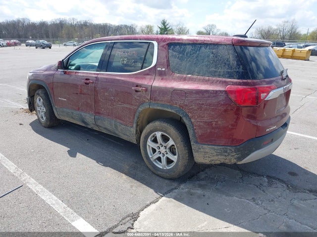 44852091 :رقم المزاد ، 1GKKNKLA8HZ101230 vin ، 2017 Gmc Acadia Sle-1 مزاد بيع