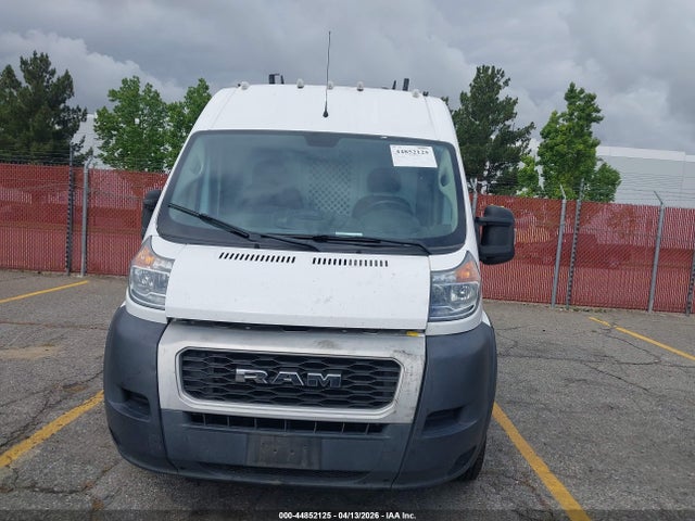 Продажа на аукционе авто 2019 Ram Promaster 2500 High Roof 159 Wb, vin: 3C6TRVDG8KE504885, номер лота: 44852125