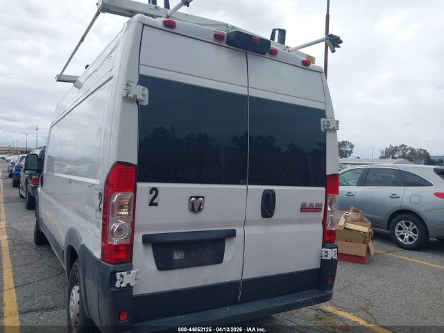 Продажа на аукционе авто 2019 Ram Promaster 2500 High Roof 159 Wb, vin: 3C6TRVDG8KE504885, номер лота: 44852125