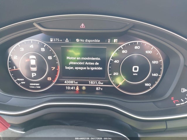 44852136 :رقم المزاد ، WAUENAF47KA052954 vin ، 2019 Audi A4 45 Premium مزاد بيع