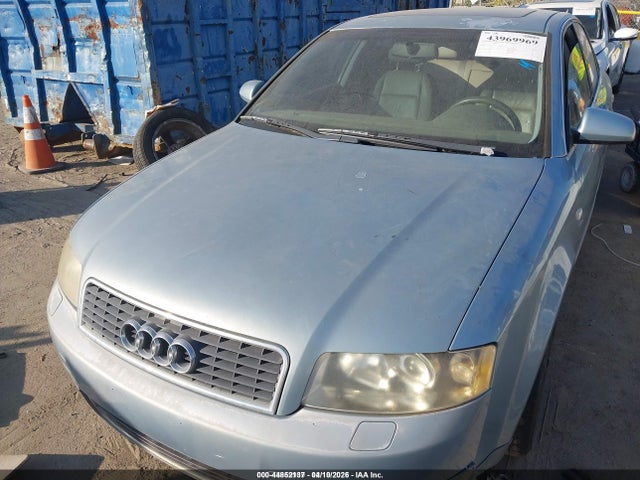 2002 Audi A4 3.0 მანქანა იყიდება აუქციონზე, vin: WAUJT68E02A275876, აუქციონის ნომერი: 44852137