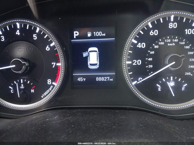 2019 Hyundai Santa Fe Se მანქანა იყიდება აუქციონზე, vin: 5NMS2CAD2KH051458, აუქციონის ნომერი: 44852310