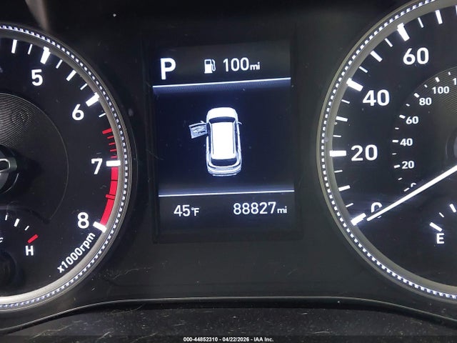 2019 Hyundai Santa Fe Se მანქანა იყიდება აუქციონზე, vin: 5NMS2CAD2KH051458, აუქციონის ნომერი: 44852310