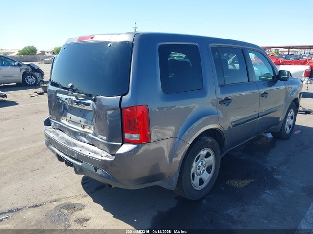 Honda PILOT LX 2014 5FNYF4H24EB050262 Image 4
