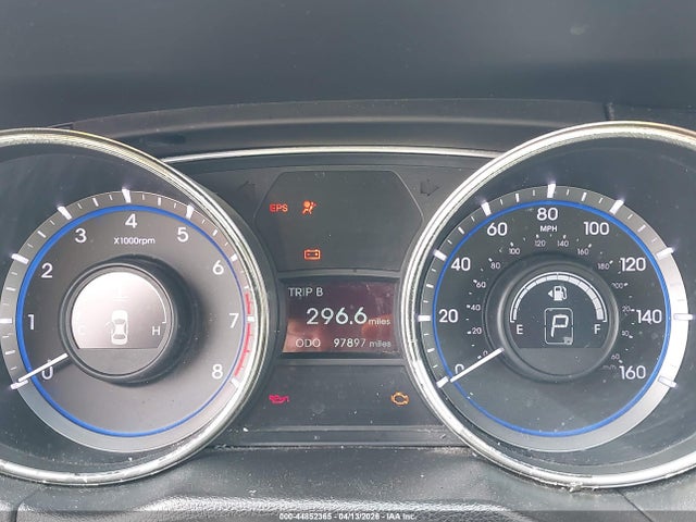 2013 Hyundai Sonata Gls მანქანა იყიდება აუქციონზე, vin: 5NPEB4AC3DH518256, აუქციონის ნომერი: 44852365