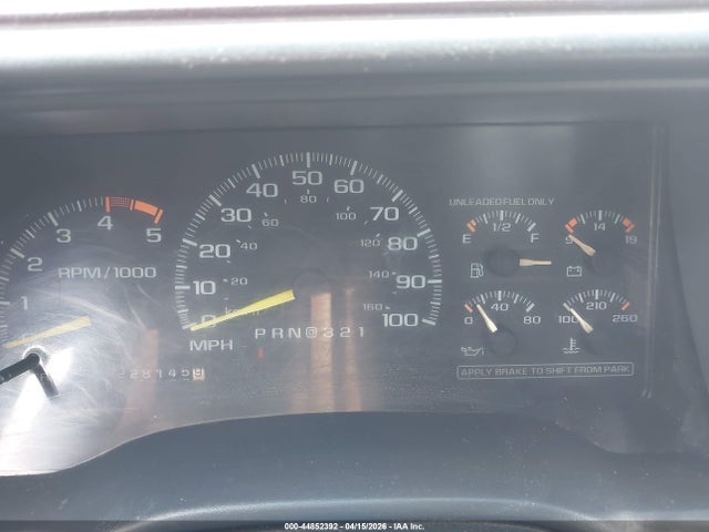 Aukcja sprzedaży 1998 Gmc Sierra 1500 Sl Wideside/sle Sportside, vin: 2GTEK19R4W1545347, numer aukcji: 44852392