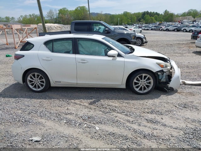 44852409 :رقم المزاد ، JTHKD5BH9C2108668 vin ، 2012 Lexus Ct 200h Premium مزاد بيع