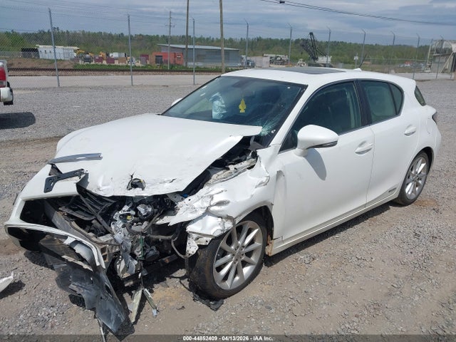44852409 :رقم المزاد ، JTHKD5BH9C2108668 vin ، 2012 Lexus Ct 200h Premium مزاد بيع