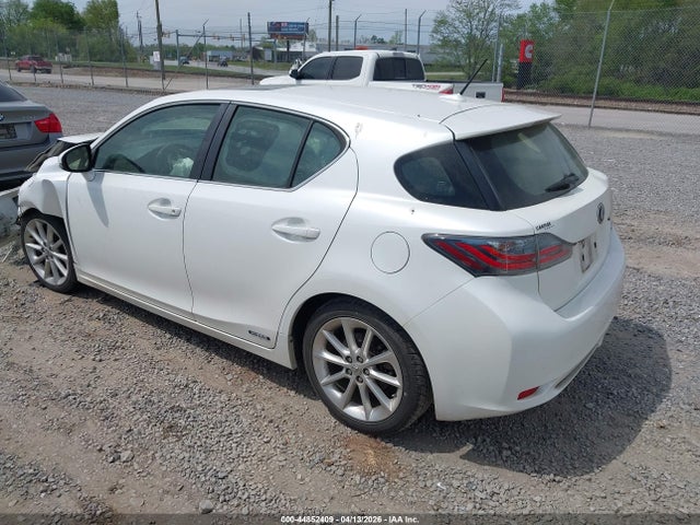 44852409 :رقم المزاد ، JTHKD5BH9C2108668 vin ، 2012 Lexus Ct 200h Premium مزاد بيع