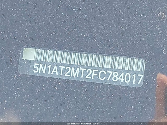 Aukcja sprzedaży 2015 Nissan Rogue Sl, vin: 5N1AT2MT2FC784017, numer aukcji: 44852456